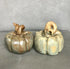 Ceramic Sculpted Pumpkin