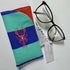 Embroidered Large Slip In Glasses Case