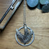 Statement Fern Pendant On Silver Plated Chain
