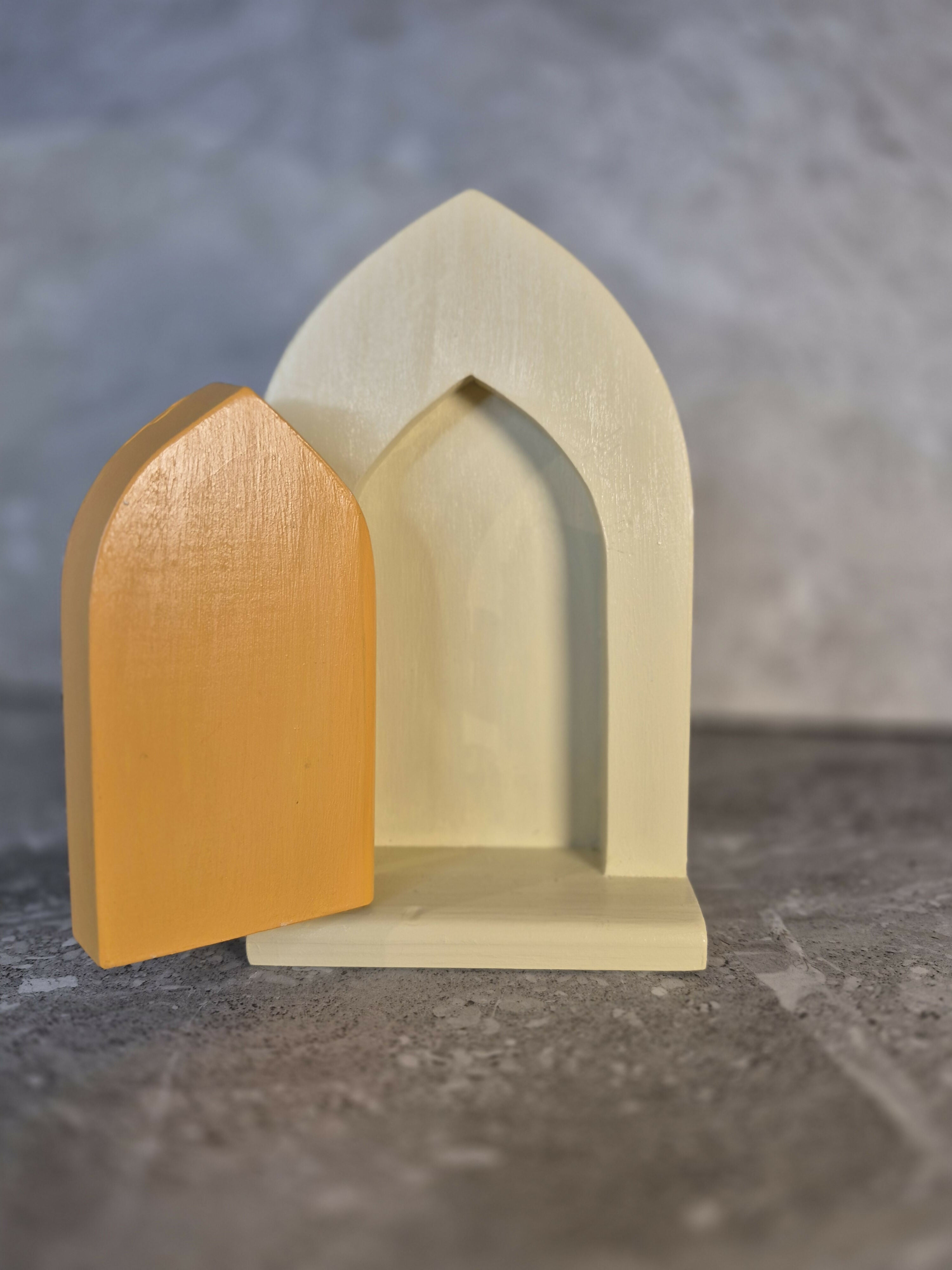 Handcrafted Internal Opening Wooden Fairy Door