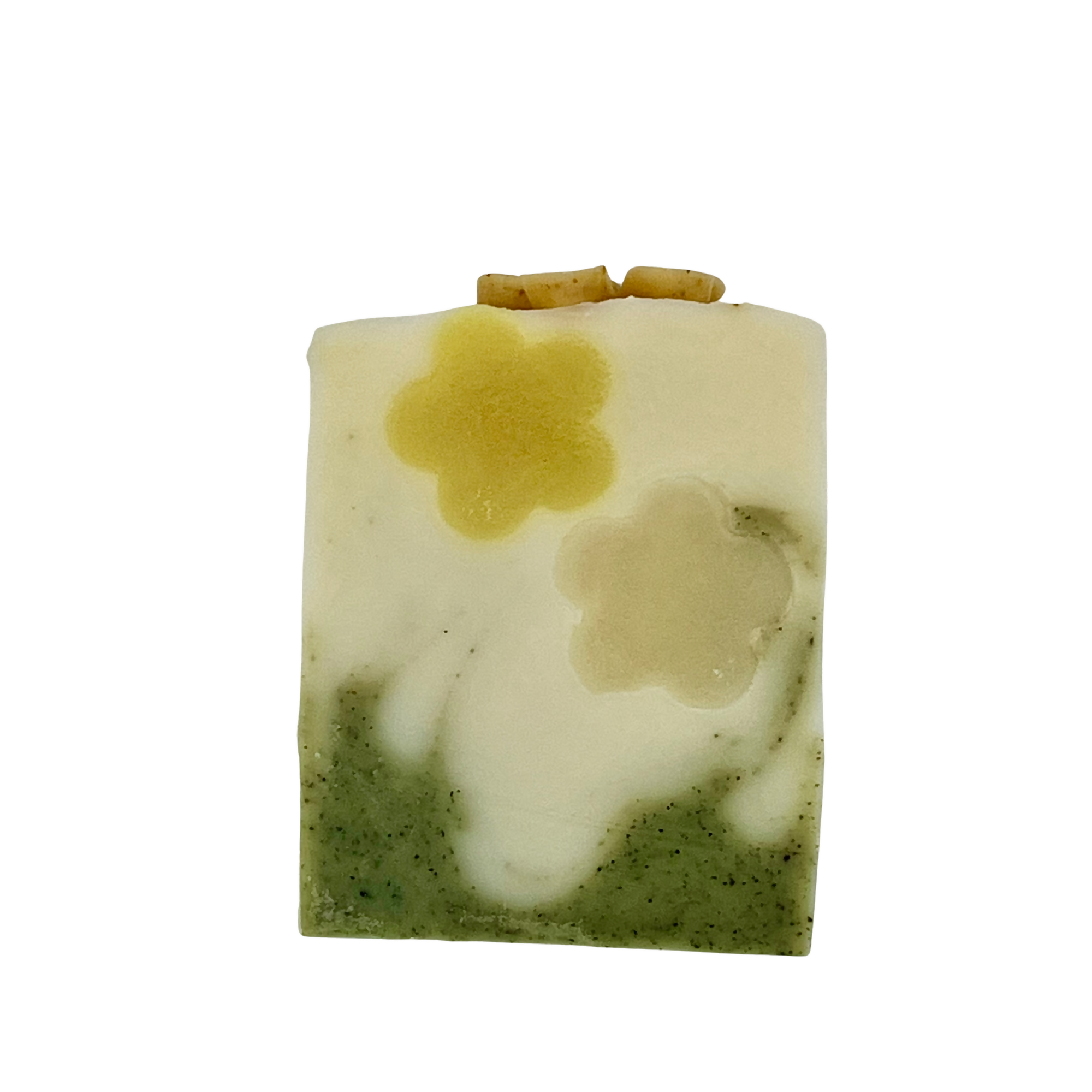 Handmade Vegan Soap Lavender and Cedarwood Floral Veil 80g