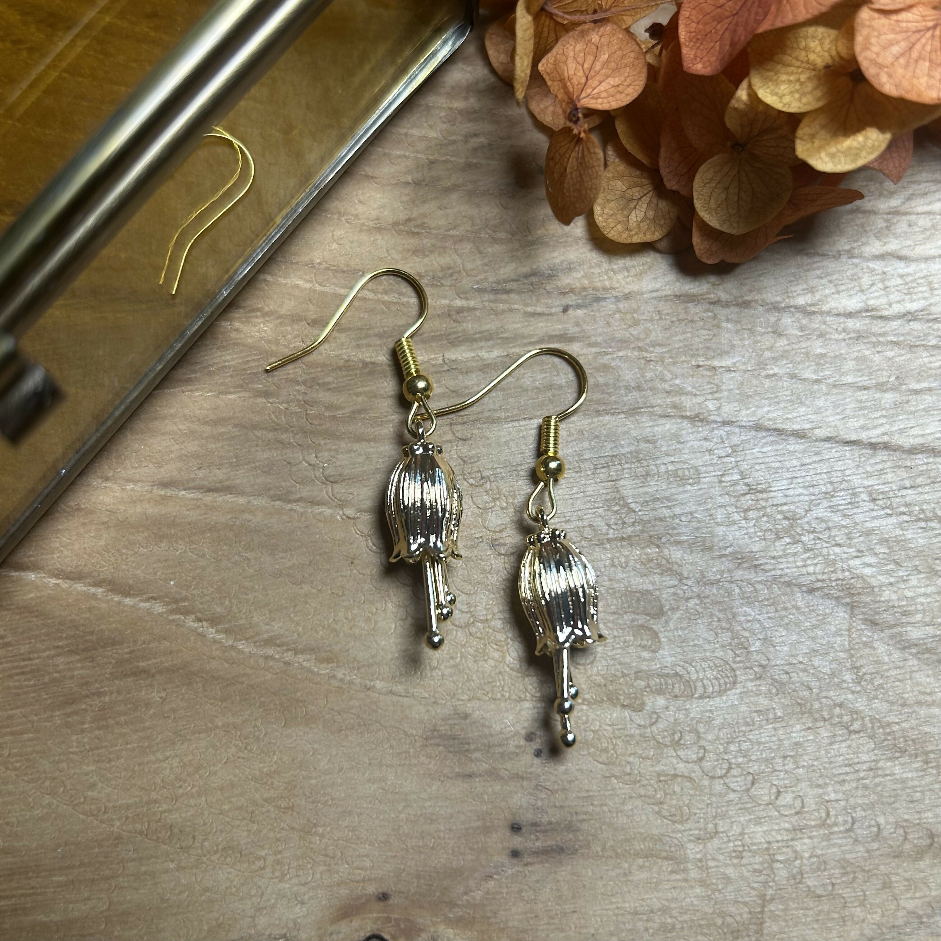 Stunning Flower Bud Earrings
