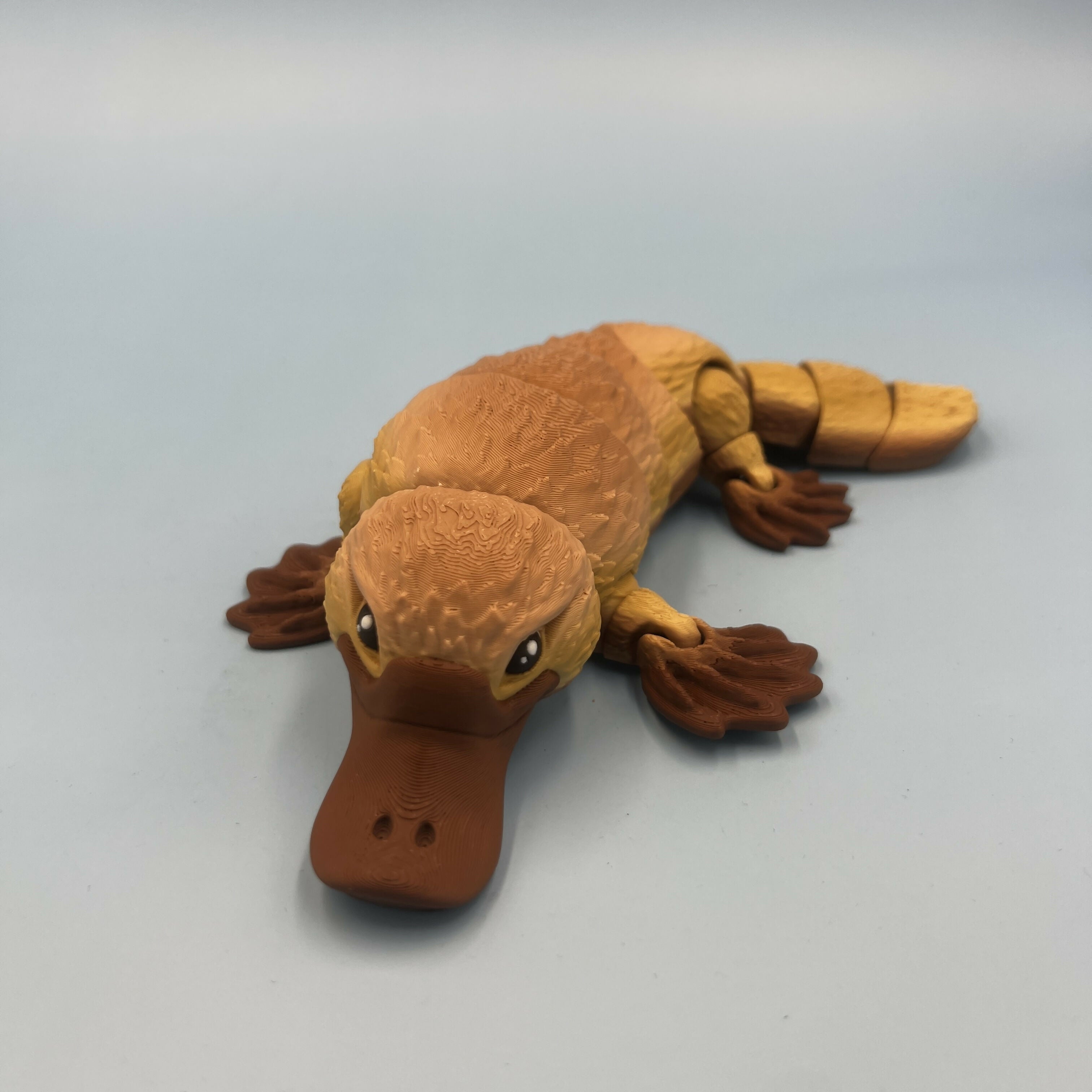 3D Printed LARGE: Articulated Sensory Fidget Animals friends Platypus 24cm