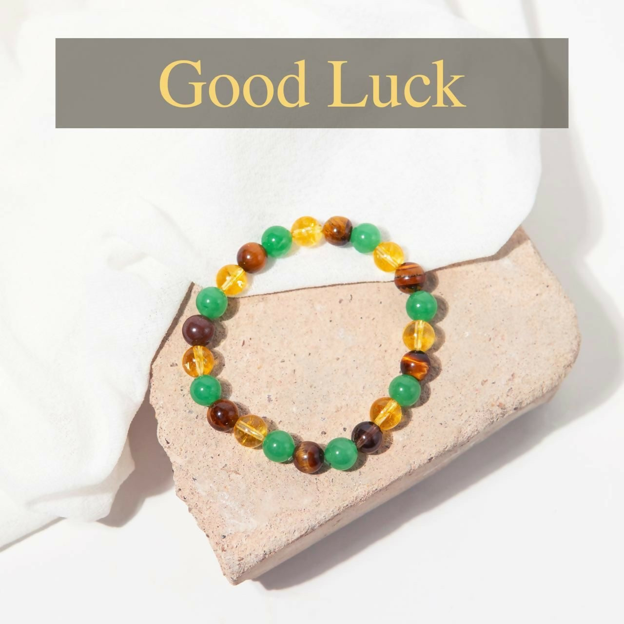 Good Luck Crystal Bracelet - 8mm