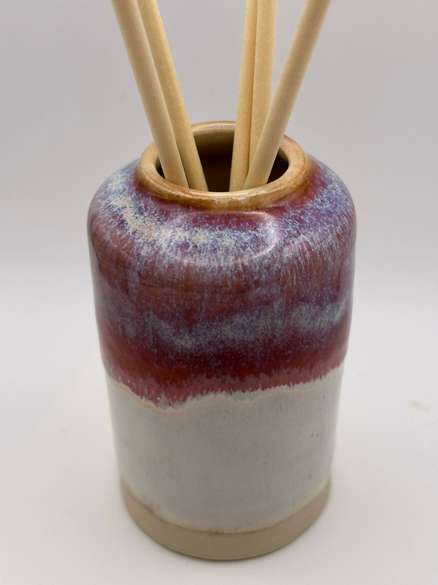 Split Colour Glazed Reed Diffuser Bottle/Bud Vase