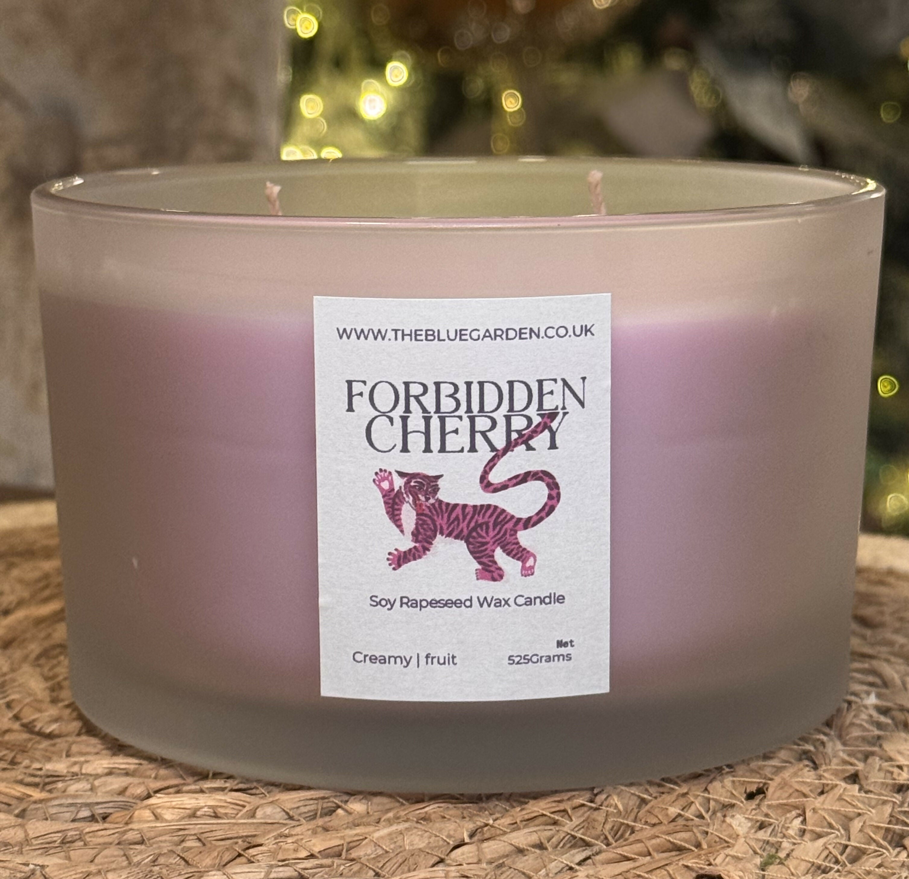 Forbidden Cherry Large Candle