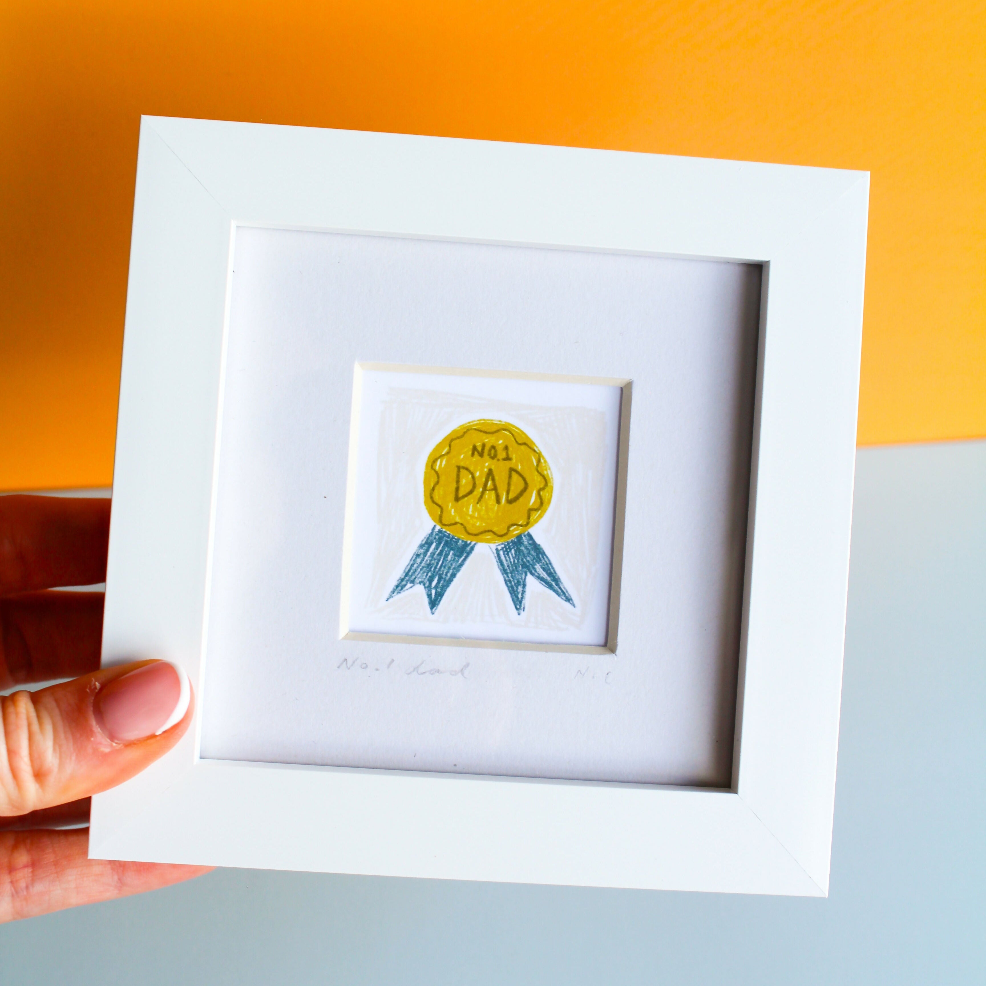 No.1 Dad Mini Print