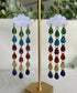 Rainbow Drop Dangly Earrings