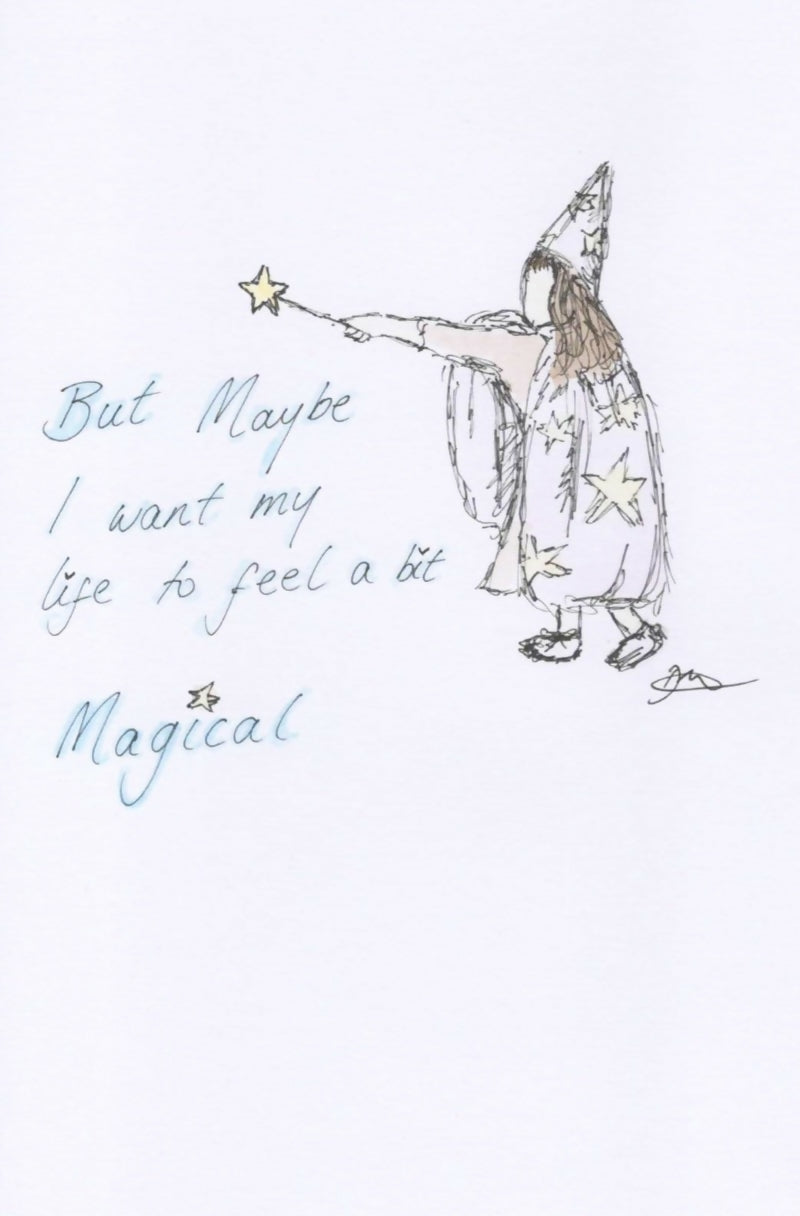 Magical Life Watercolour Print