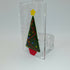 Fused Glass Christmas Tree Tealight
