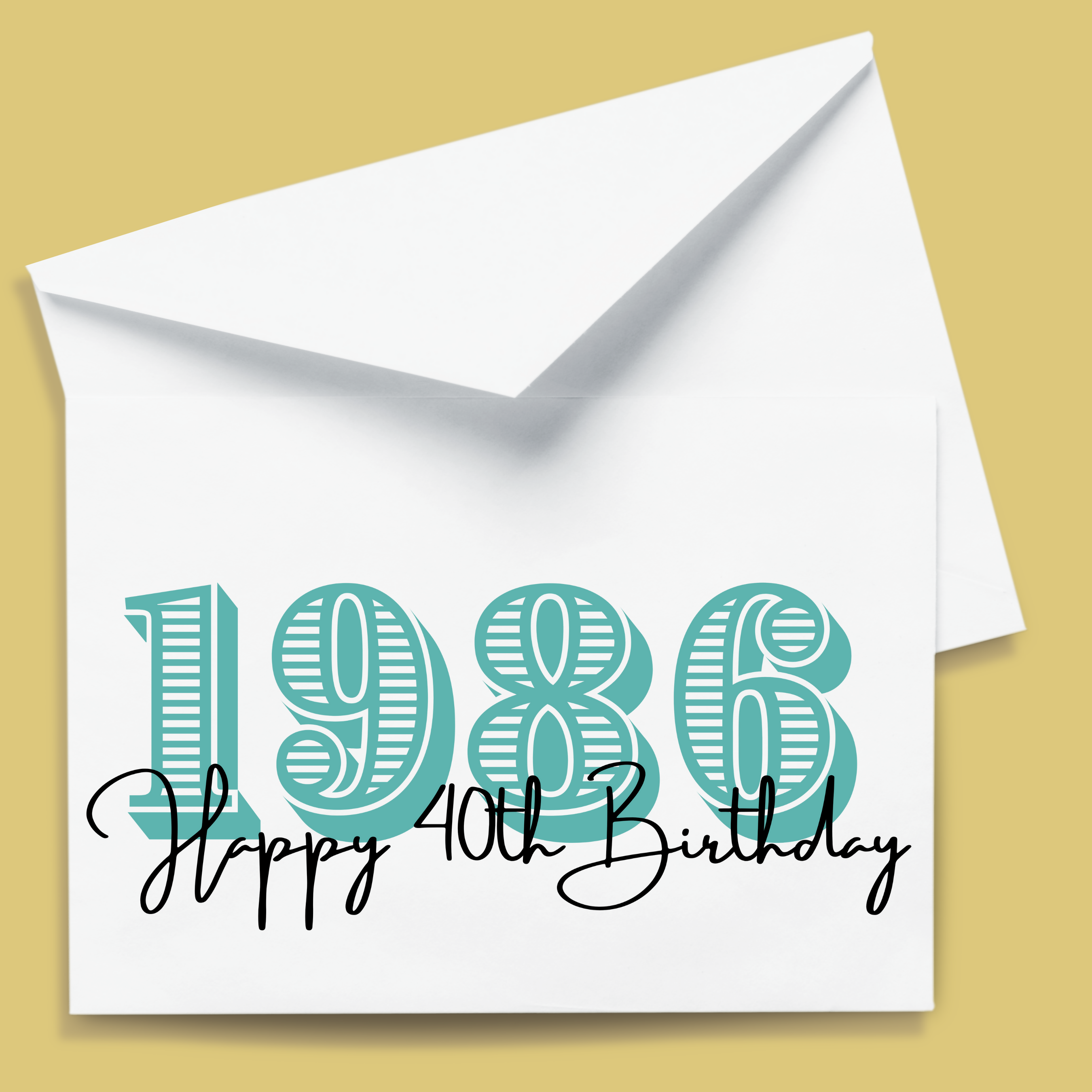 Milestone Greeting Card - Years