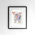 FINE ART PRINT OF PIGLET - 'ANIMAL ART COLLECTION'
