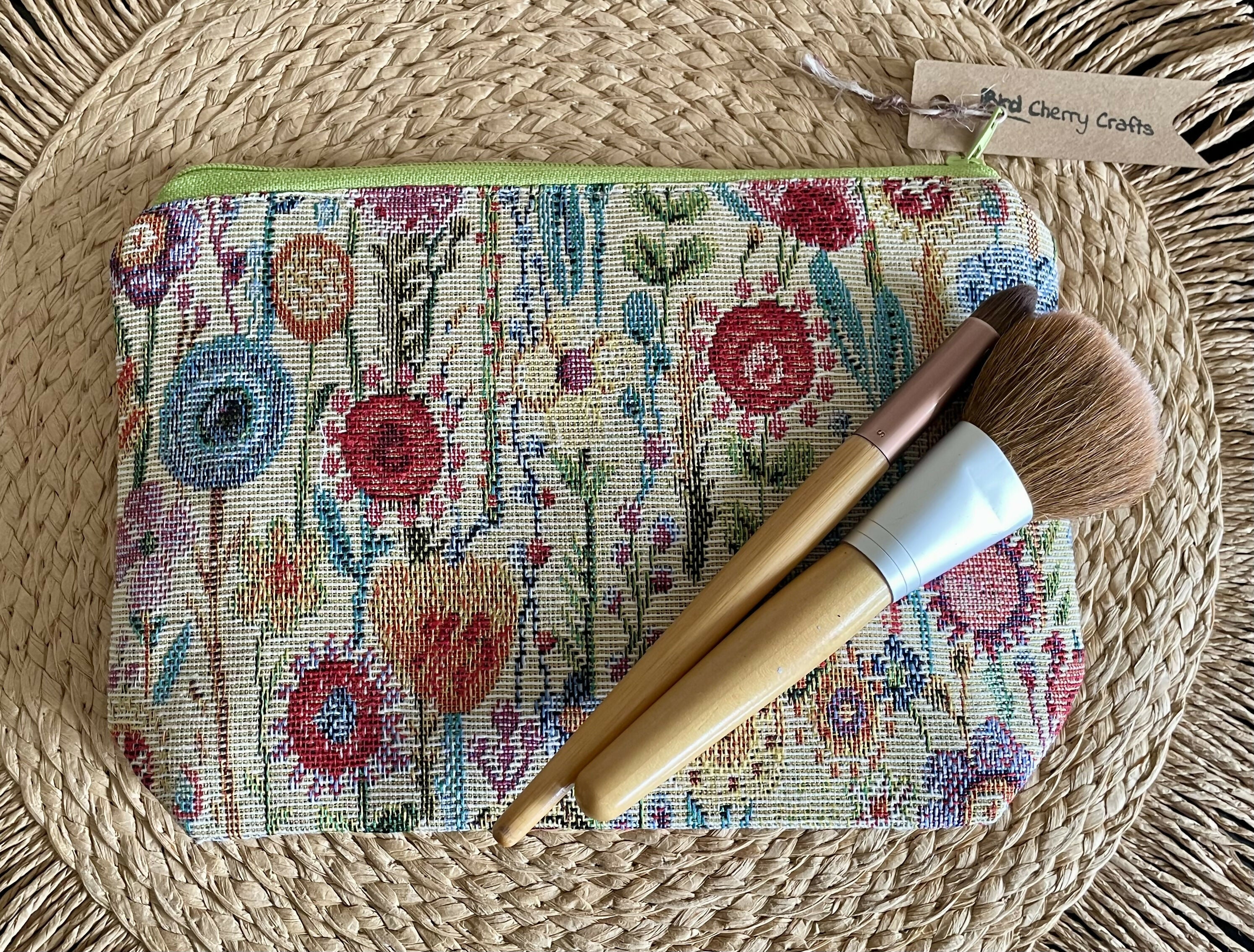 Kew Gardens Floral Cosmetics Bag/ Makeup Bag