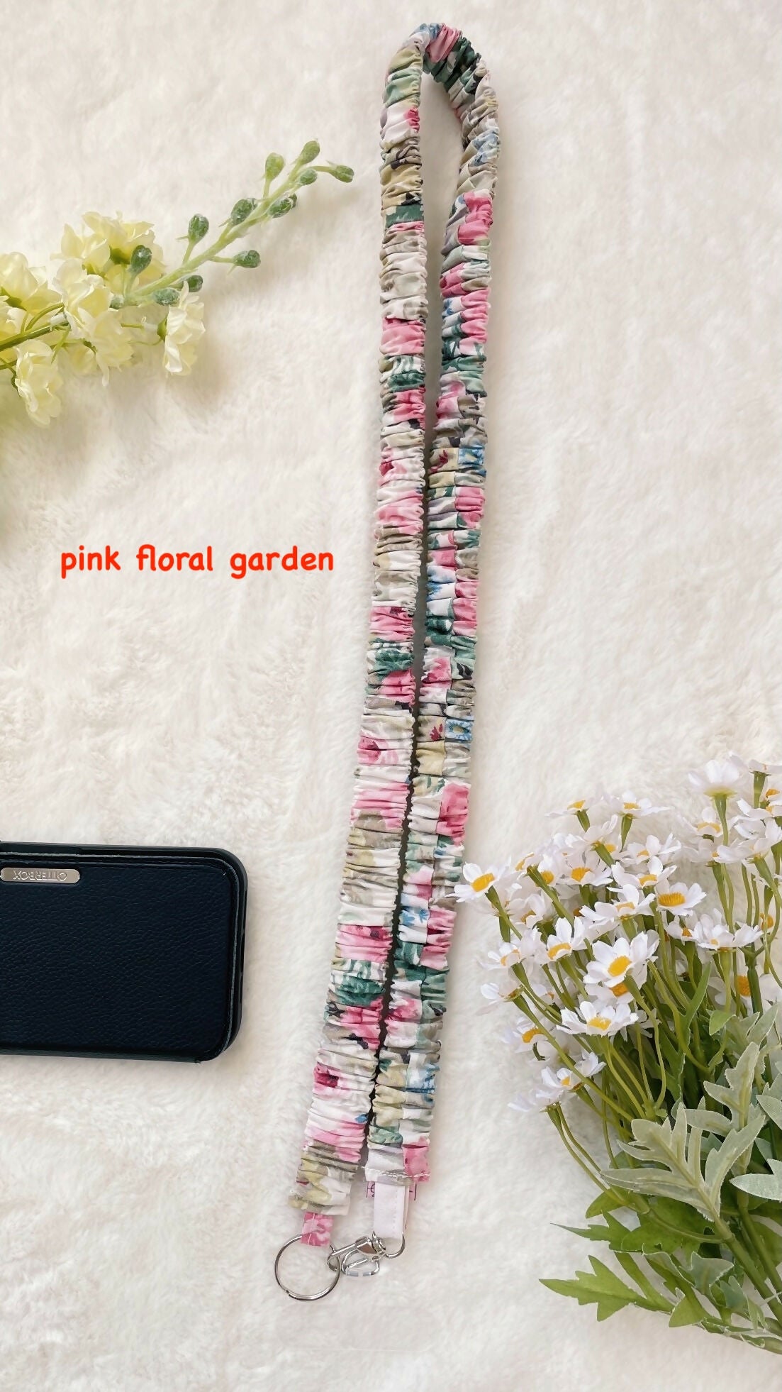 Elasticated Scrunchie Lanyard / Phone Holder