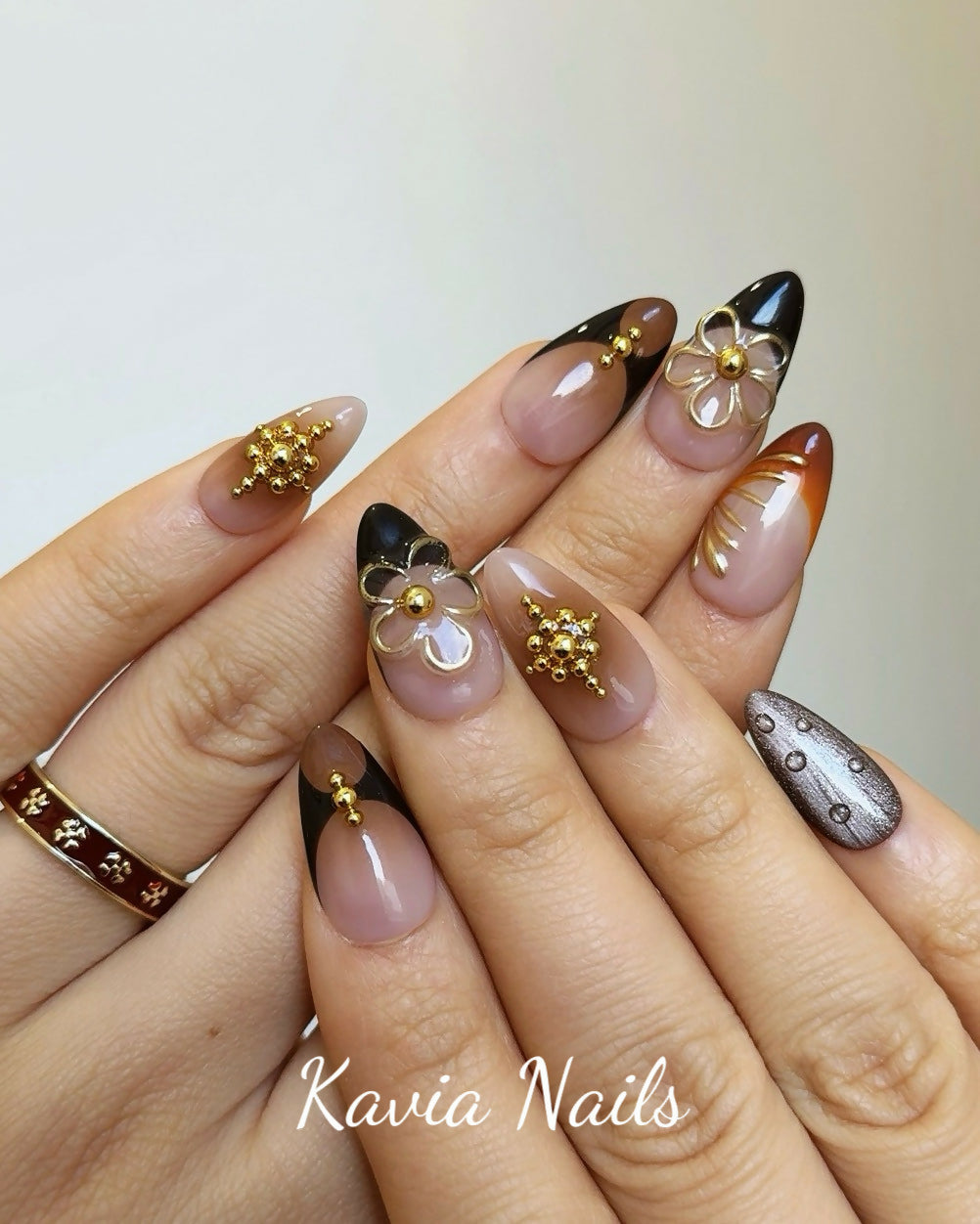 Cozy Autumn - Handmade Press-on Nails