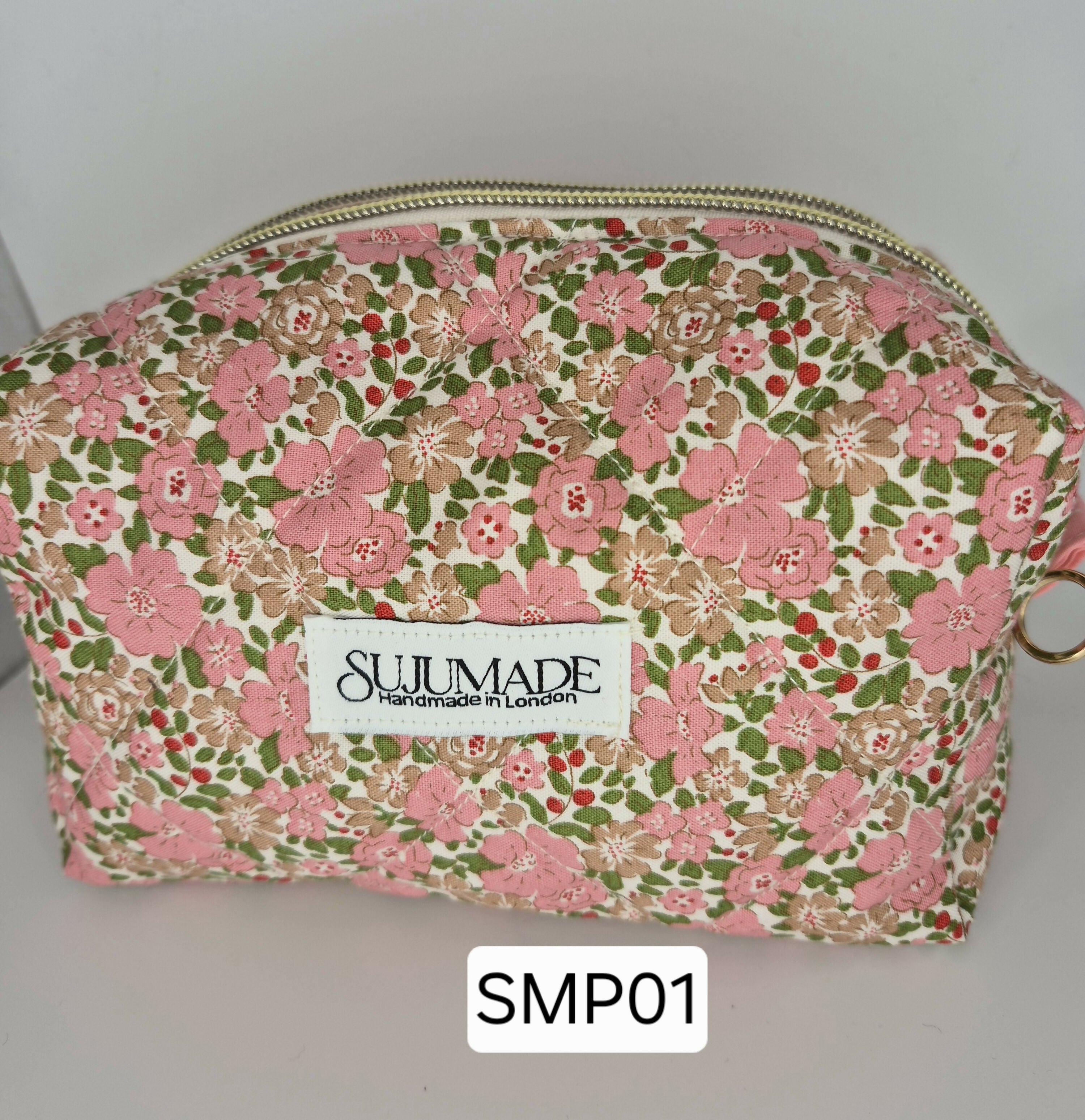 Quilted Makeup Pouches