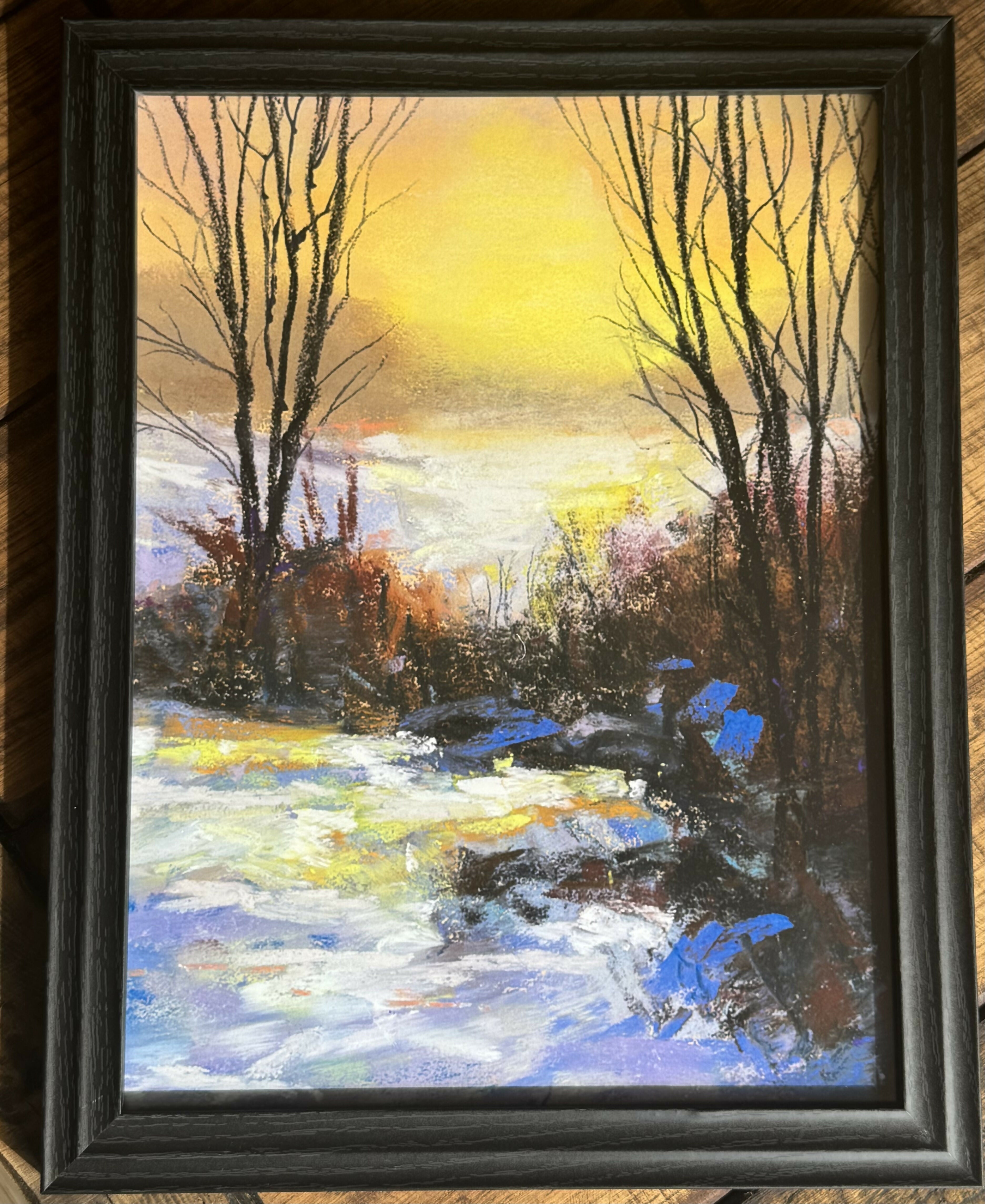 LANDSCAPE FRAMED PRINT A3