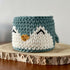 Crochet Penguin Basket