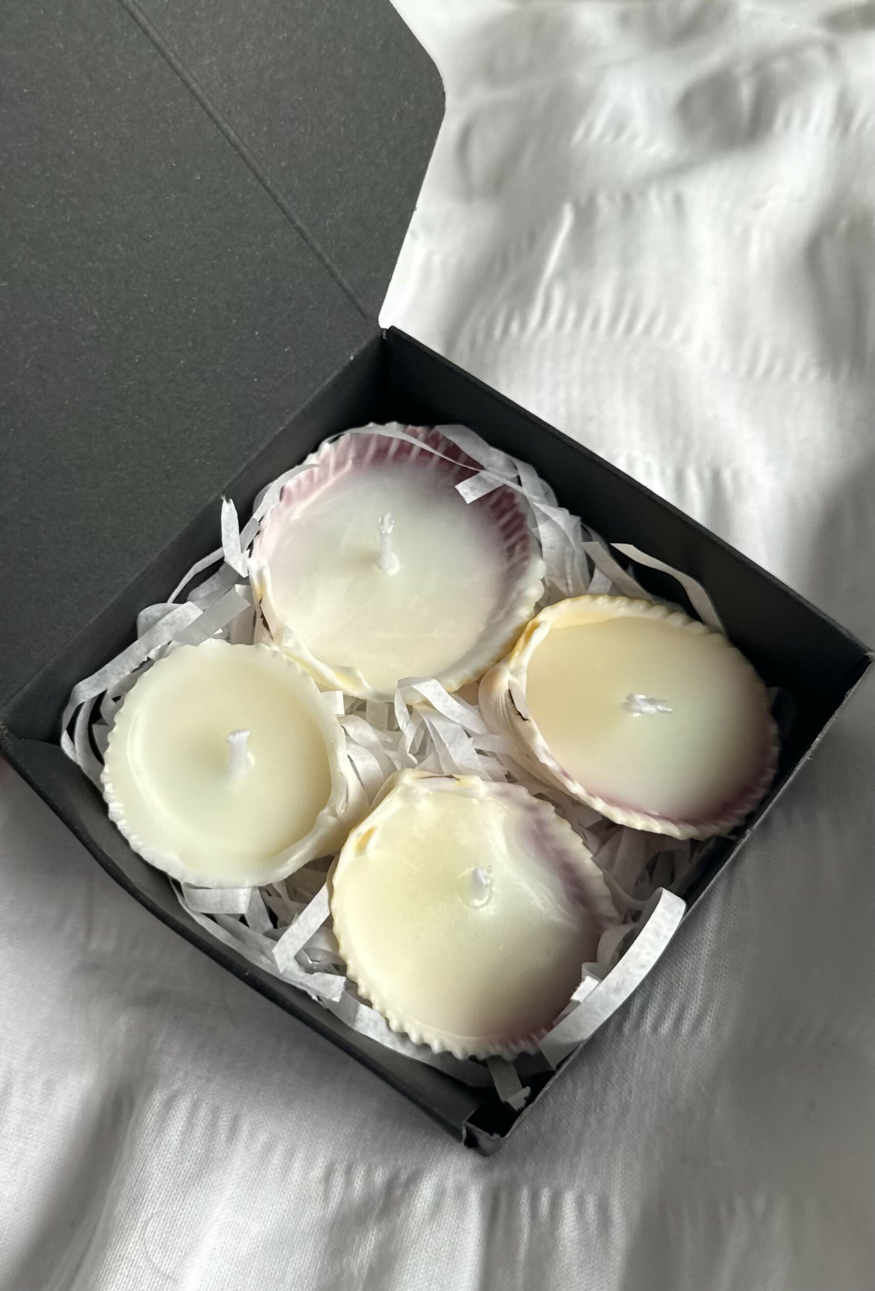 Shell Tealight Candles