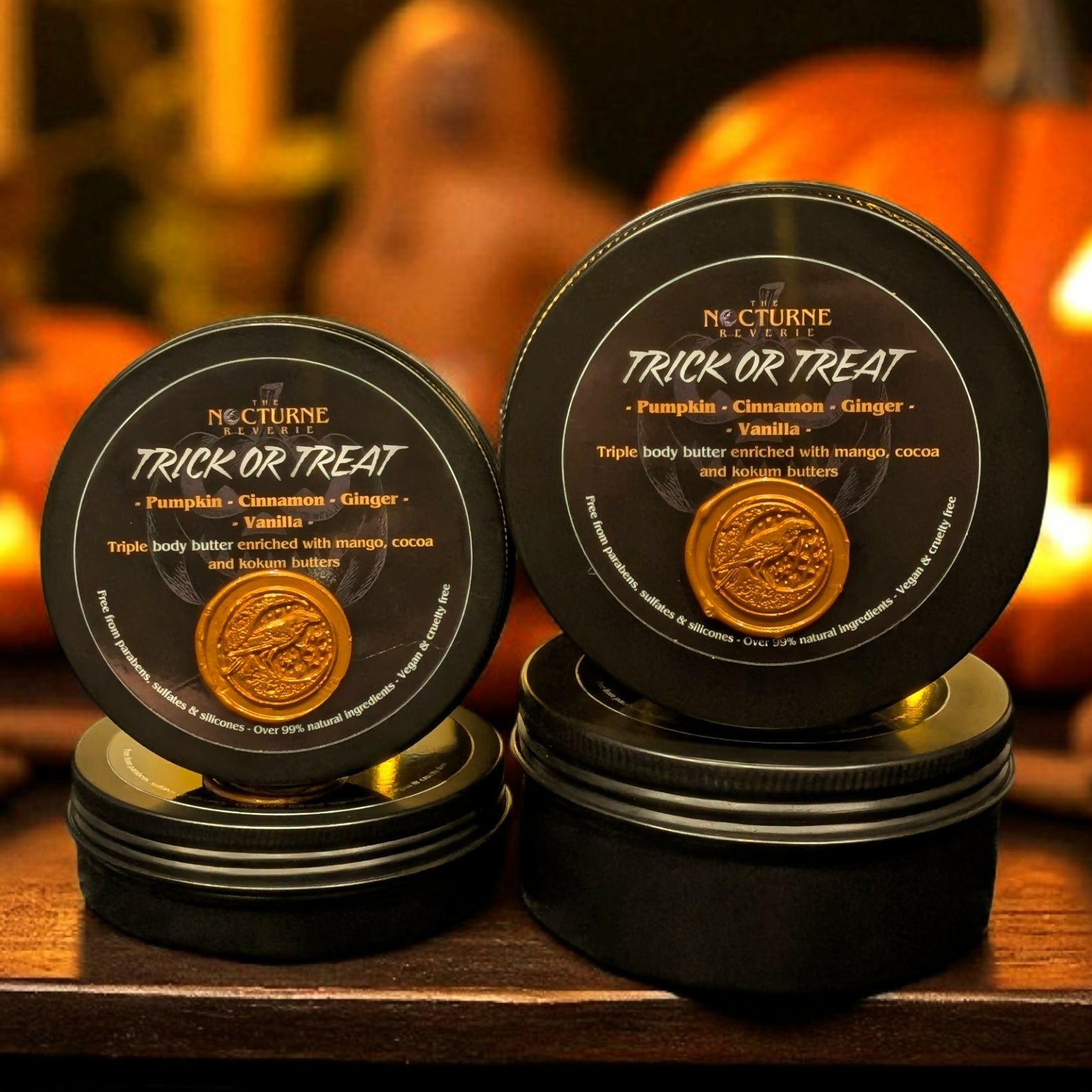 Pumpkin, Cinnamon, Ginger & Vanilla - Triple Body Butter