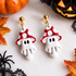 Halloween Polymer Clay Earrings, Handmade Quirqy Dangles