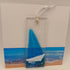 Fused Glass Boat Card