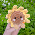Sally the Sunflower - Pudding Pal - Crochet Plushie