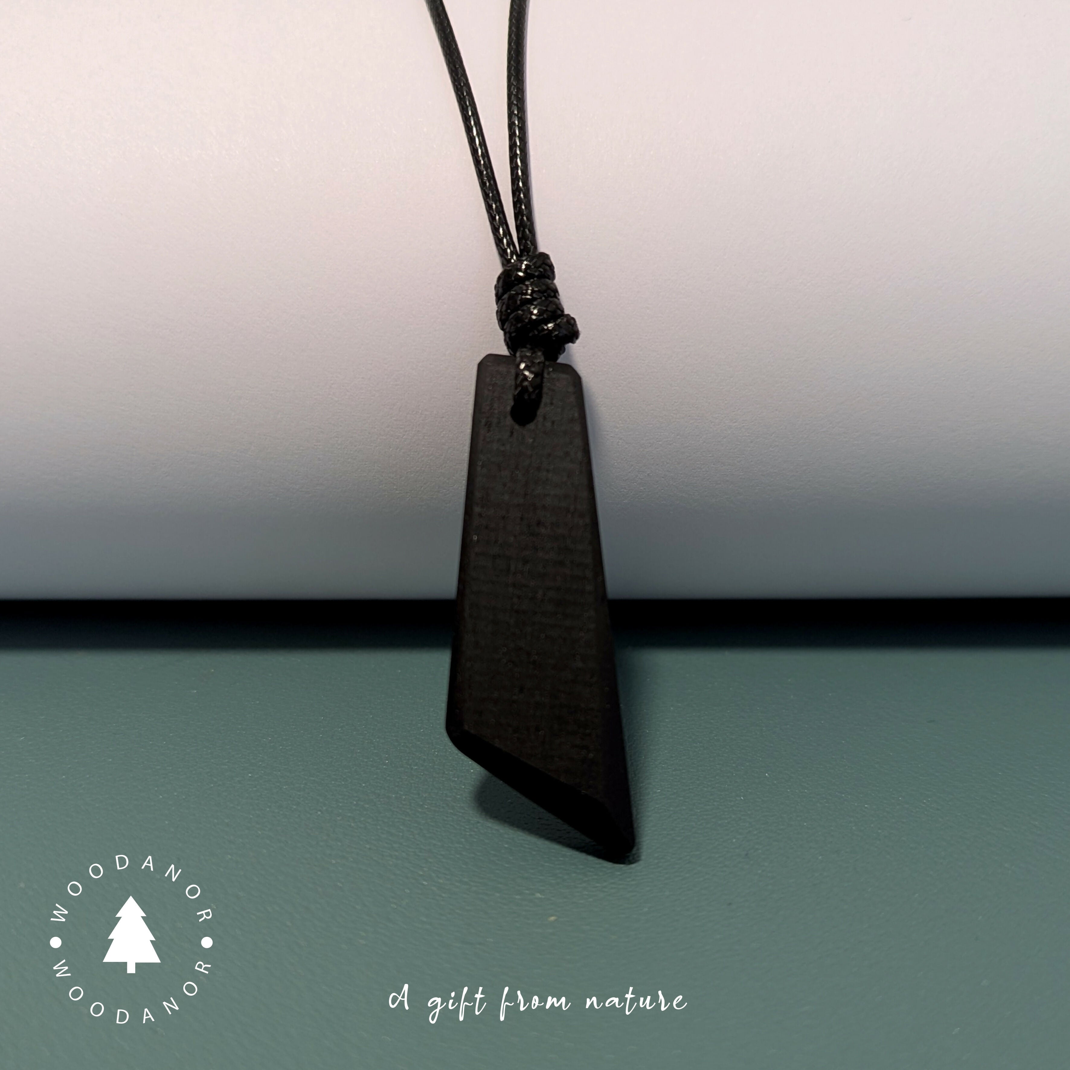 Ebony Wooden Pendant