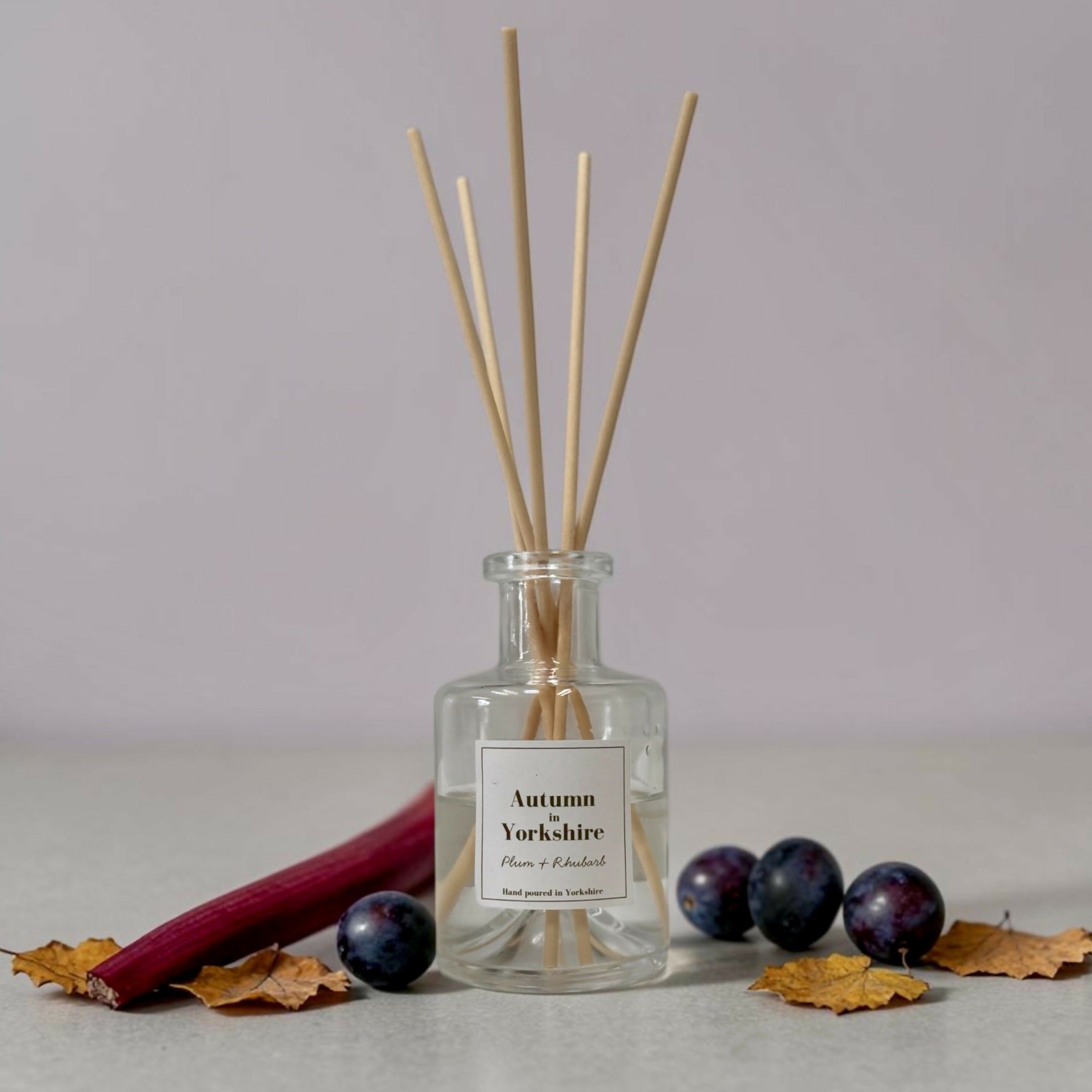 Autumn in Yorkshire - Plum and Rhubarb Reed Diffuser - 100ml