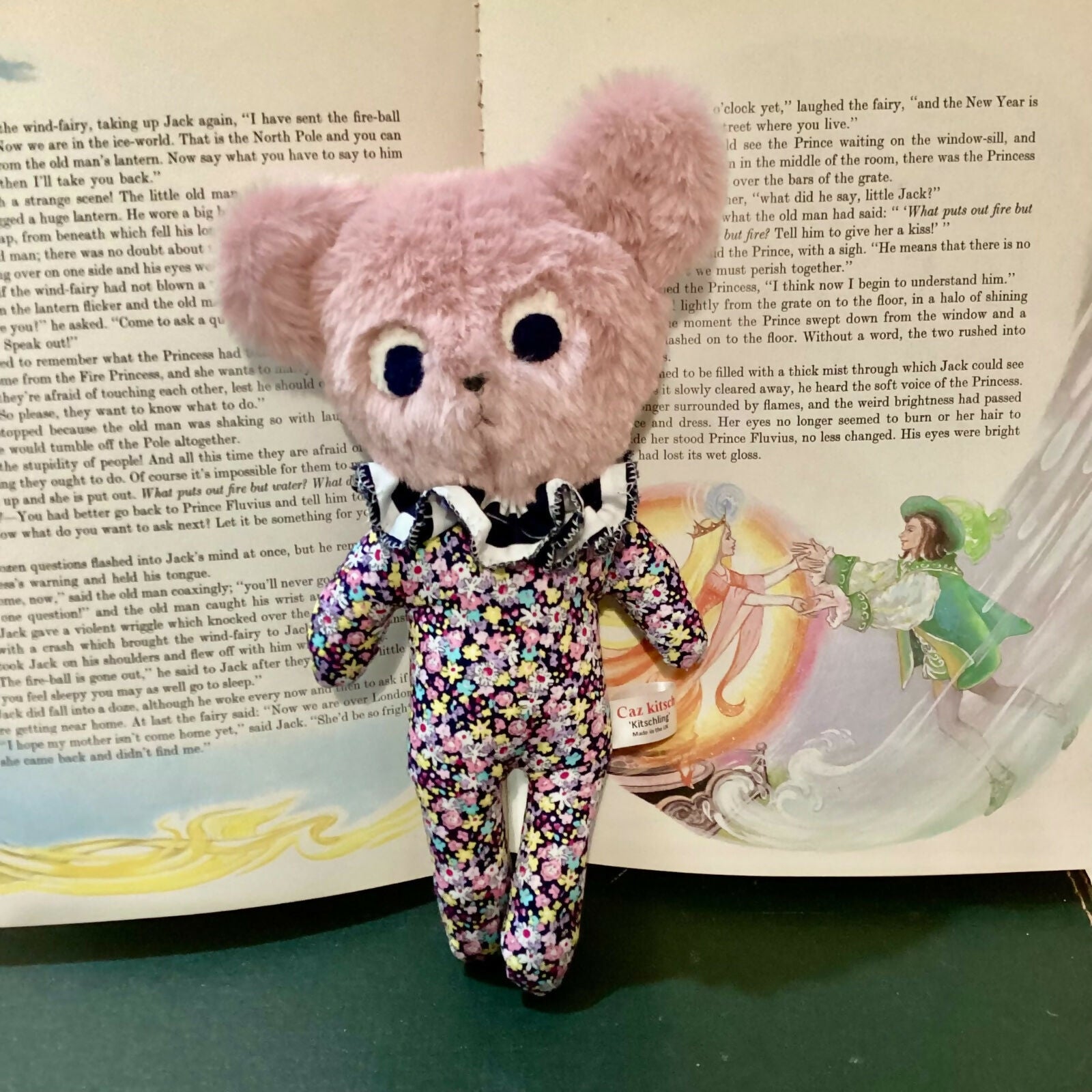 Ditsy Floral Teddy Toy