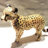Ceramic cheetah sculpture