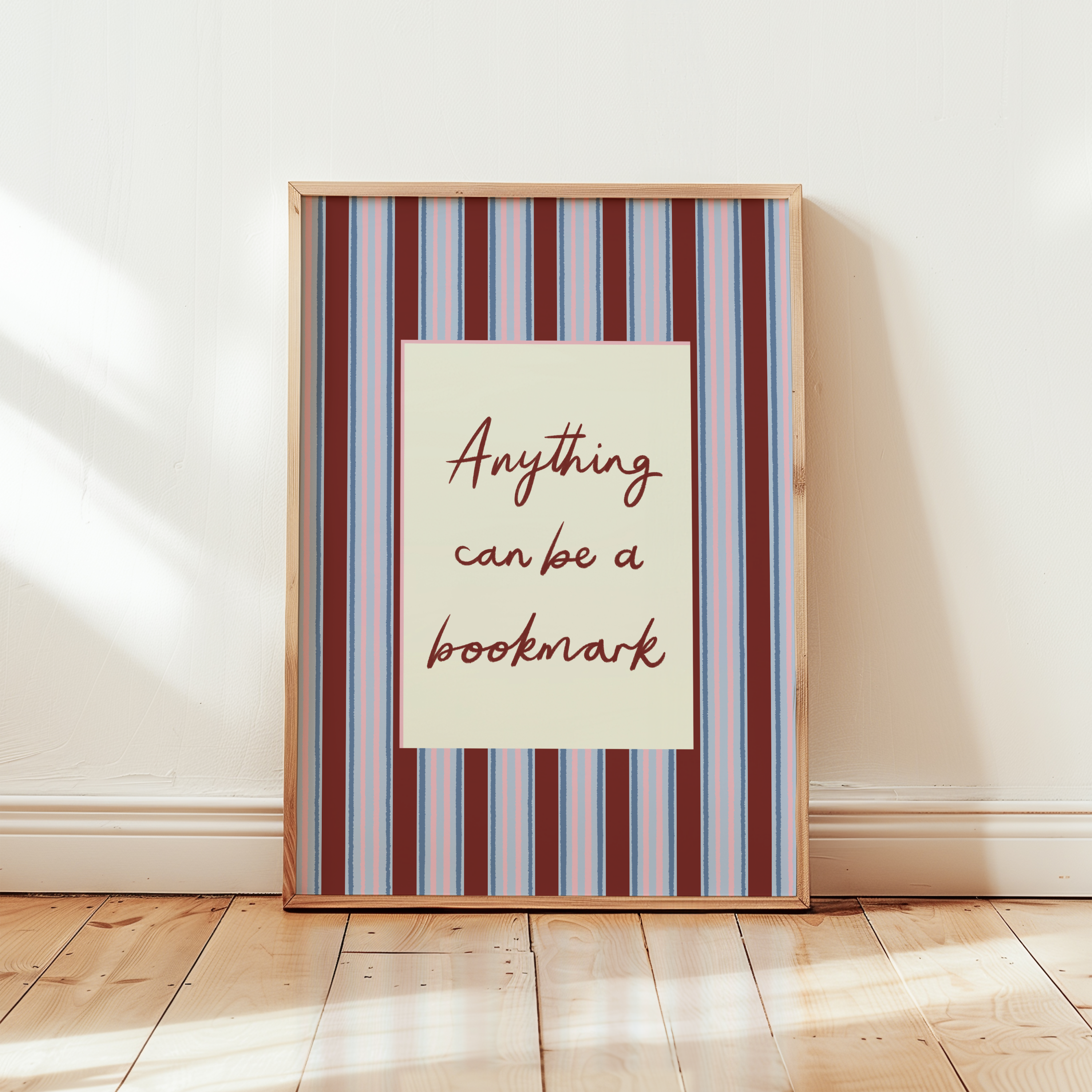 Anything Can Be a Bookmark Print