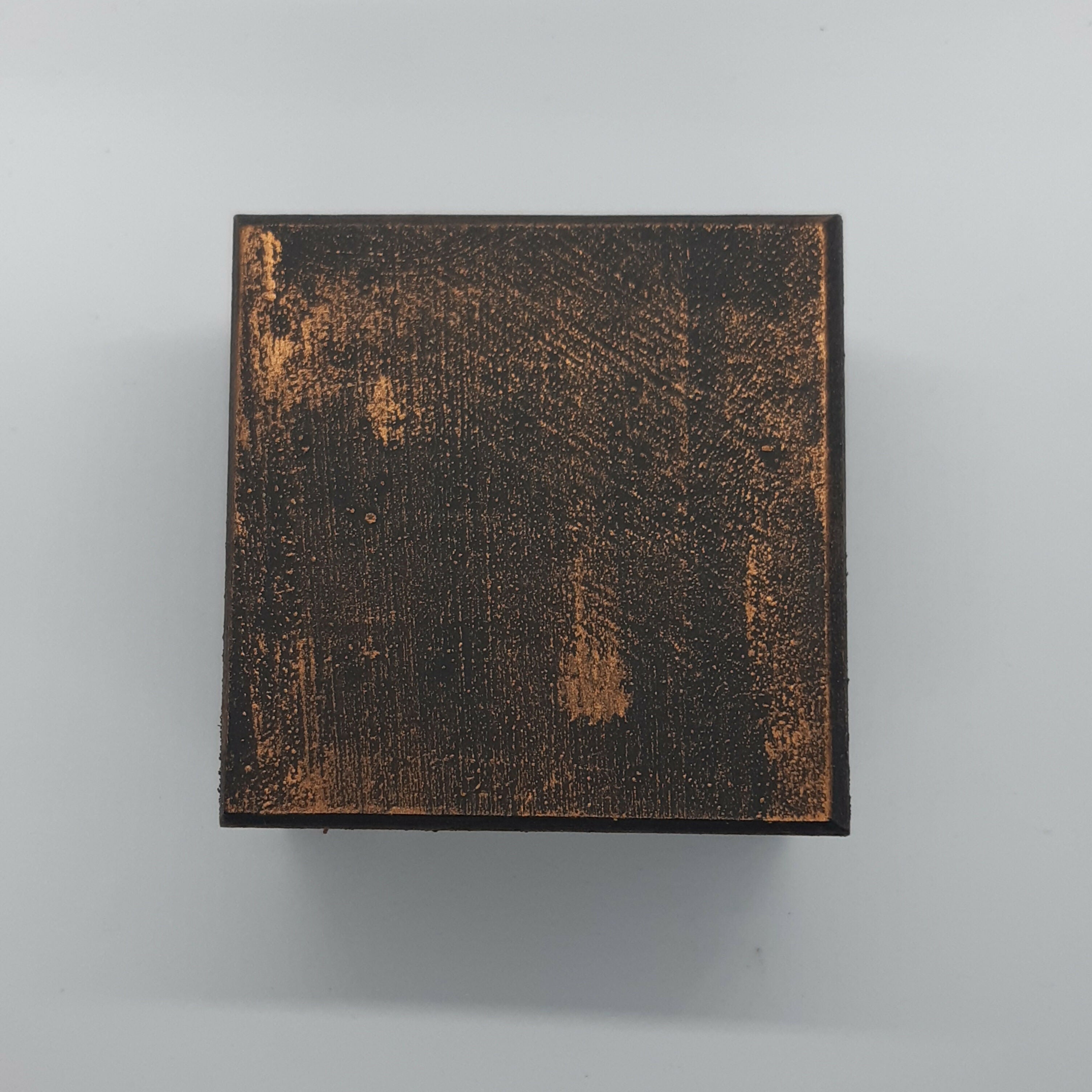 Clay Book and Mug Diorama in a Painted Box