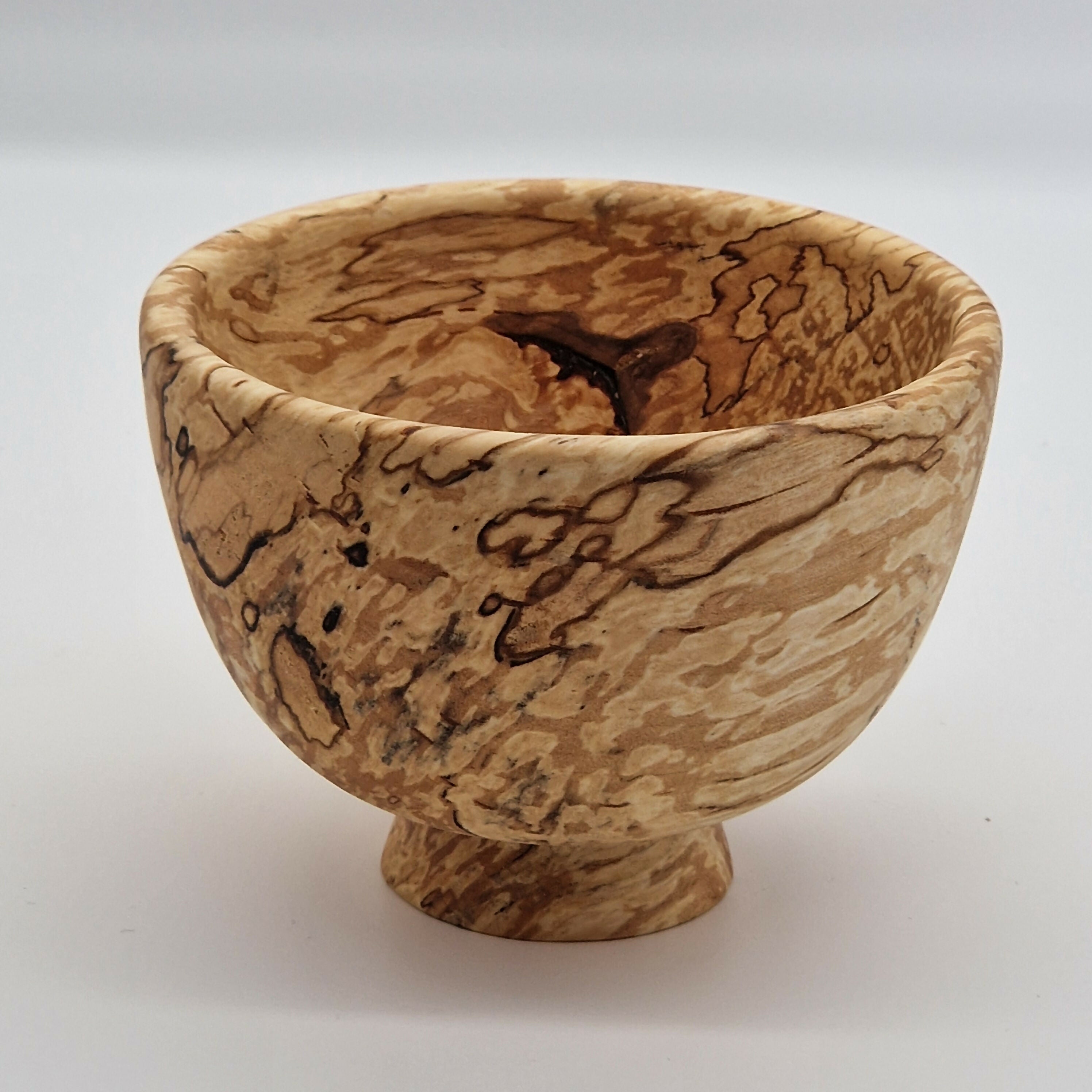 Hand Turned Small Japanese Style Bowl made from Silver Birch Wood
