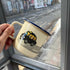 Enamel Cats in taxi travel mug