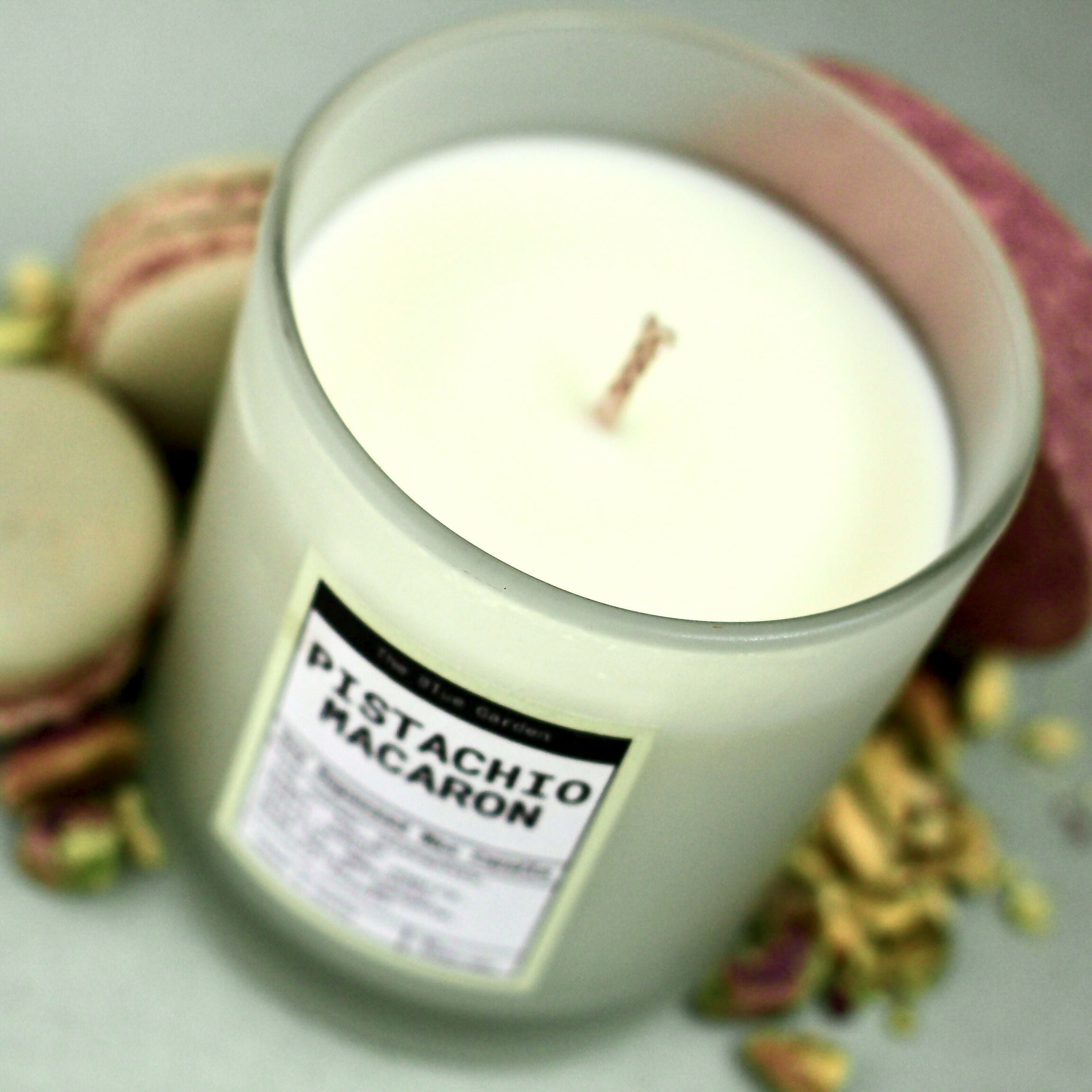 Pistachio Macaron | Natural Wax Scented Candle