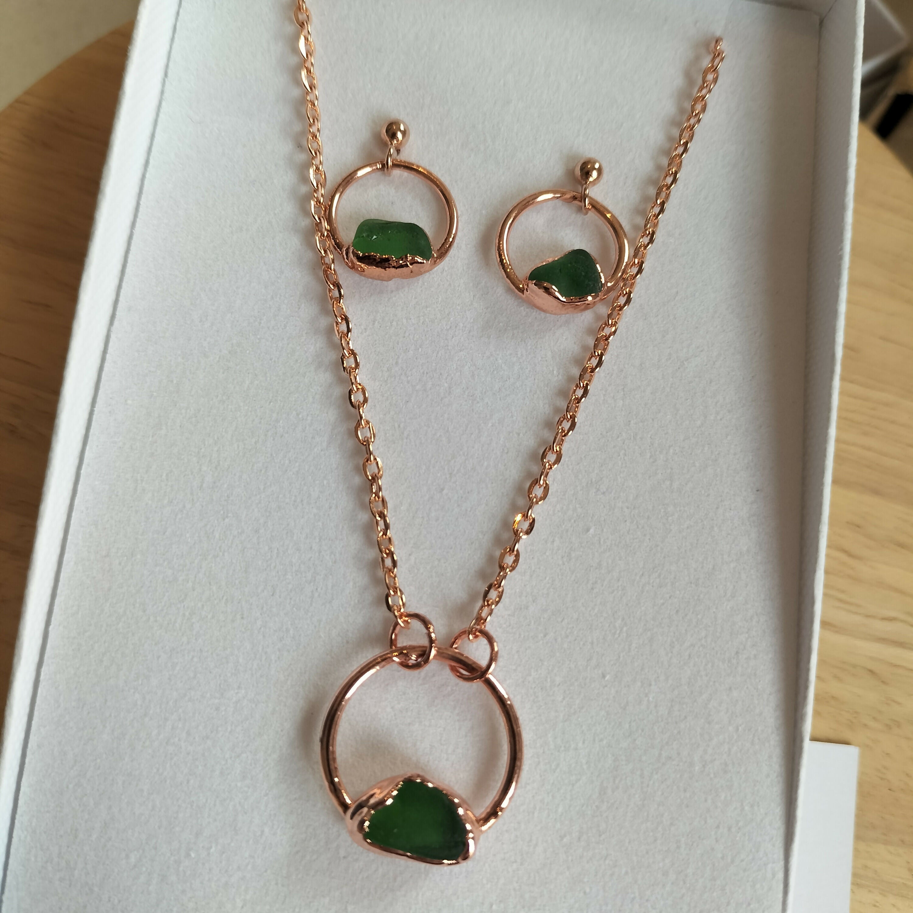 Seaglass Green Moon Giftset