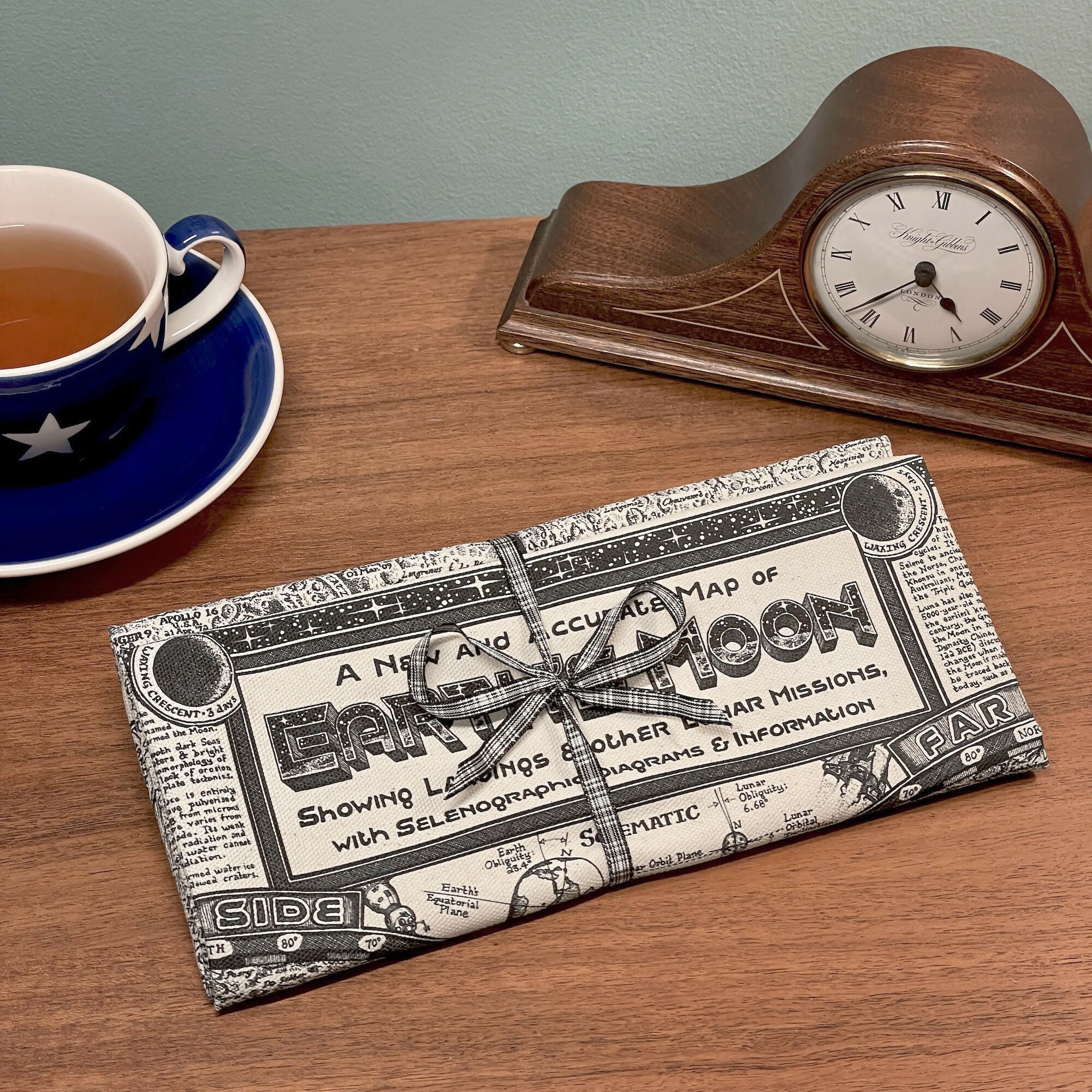Moon Map Tea Towel