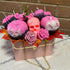Handmade Scented Wax Flower Bouquet — Handbag Gift Box