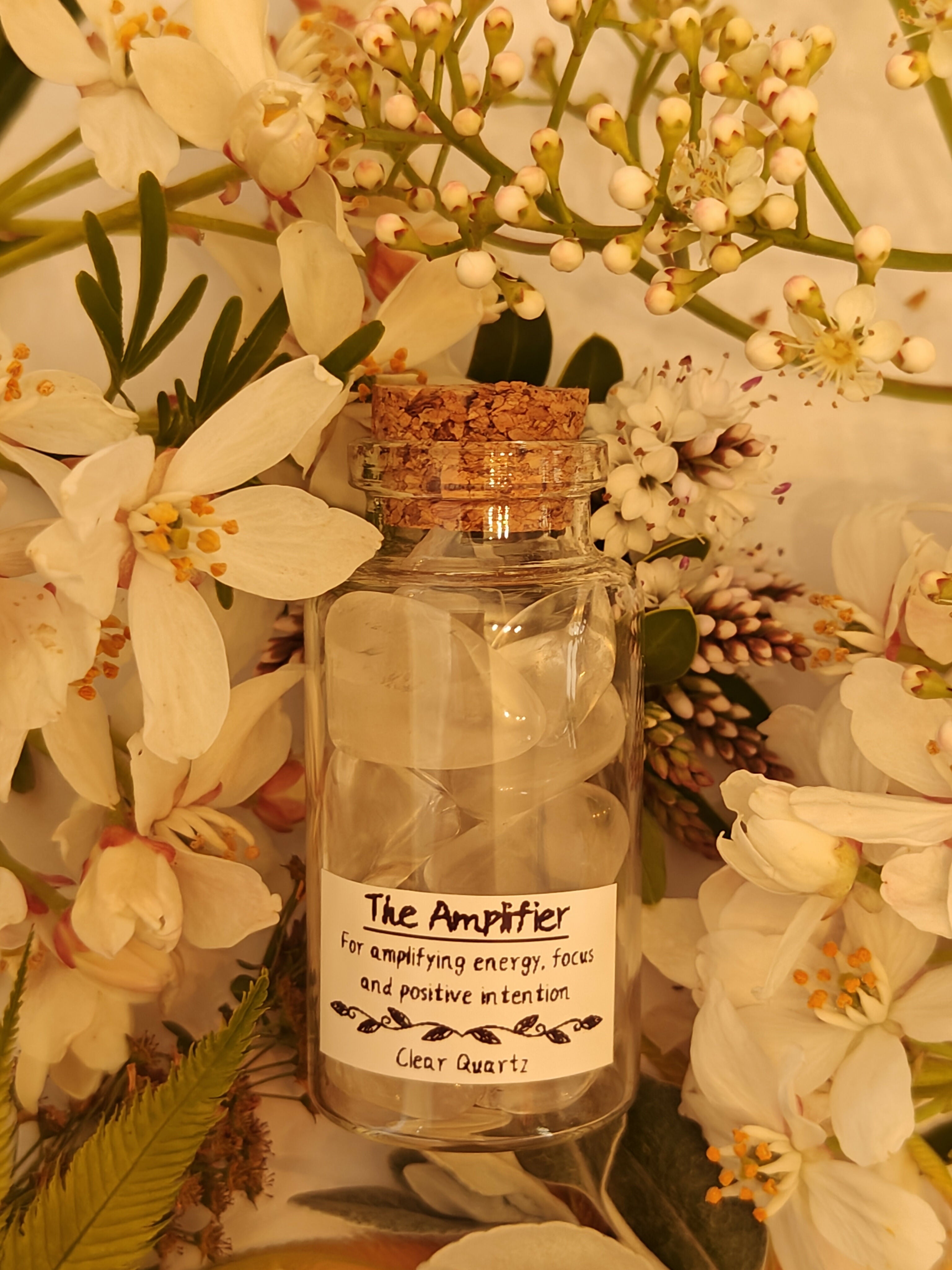 The Amplifier Crystal Intention Jar