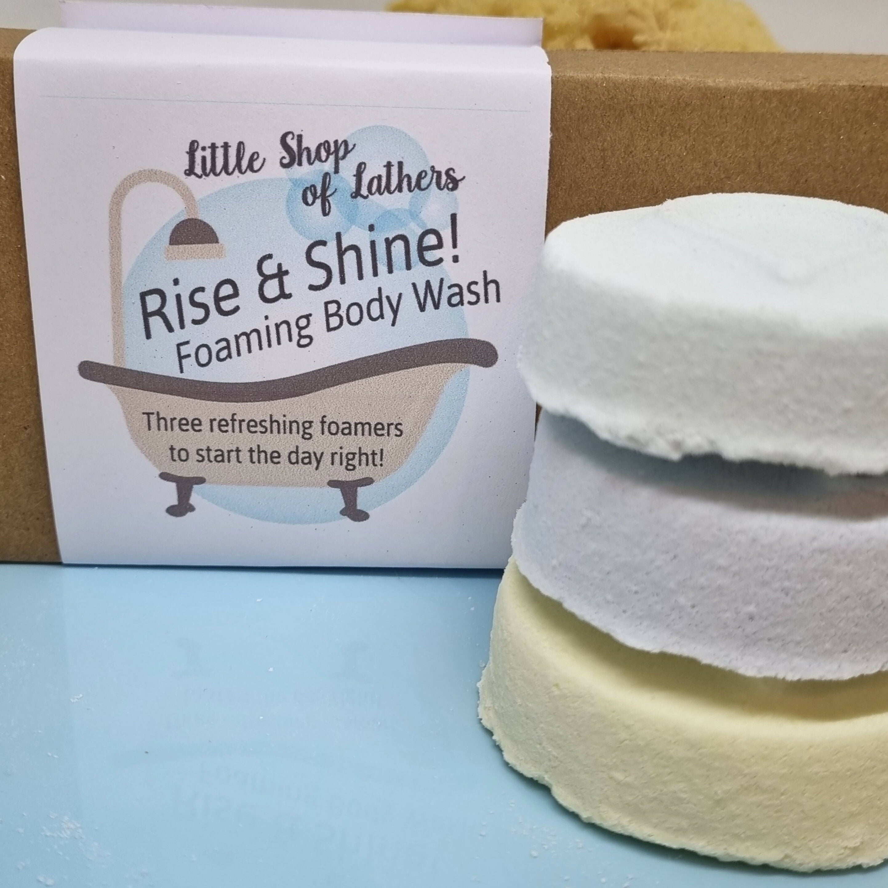 Shower Foamer Selection Box - Foaming Body Wash - Rise and Shine