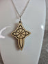 Handcrafted and Engraved Celtic Cross Pendant