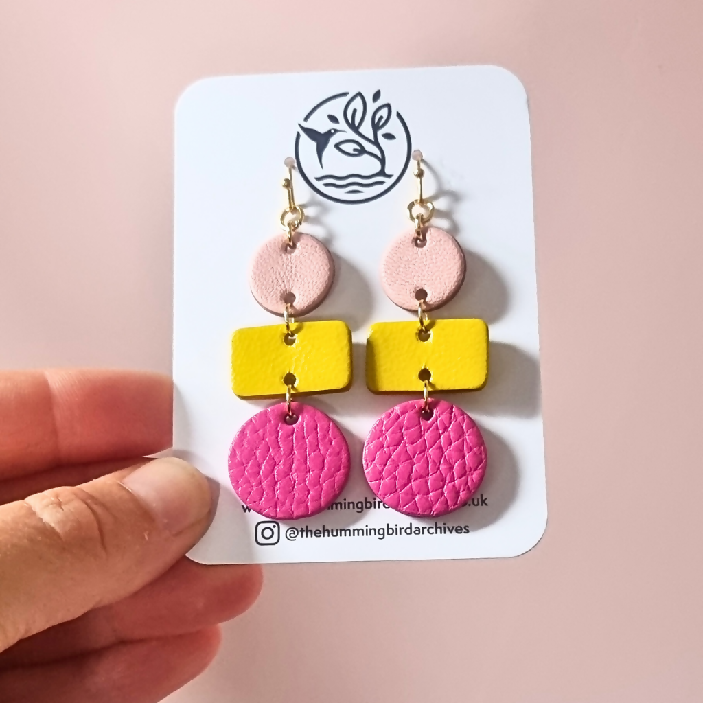 Pink:Yellow:Pink
