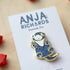 Glitter Otter Enamel Pin