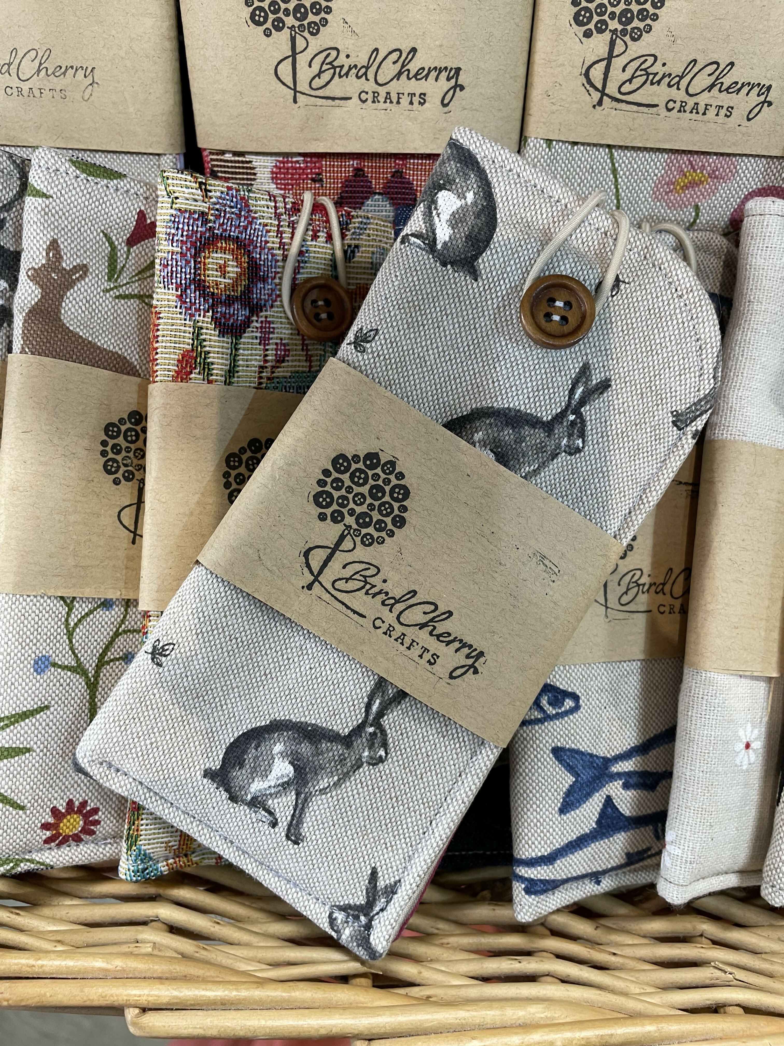 Rabbit Print Glasses Case