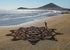 Beach artist (A4 Frame)