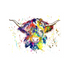 FINE ART PRINT OF HIGHLAND COW, PART OF THE 'ANIMAL ART COLLECTION'