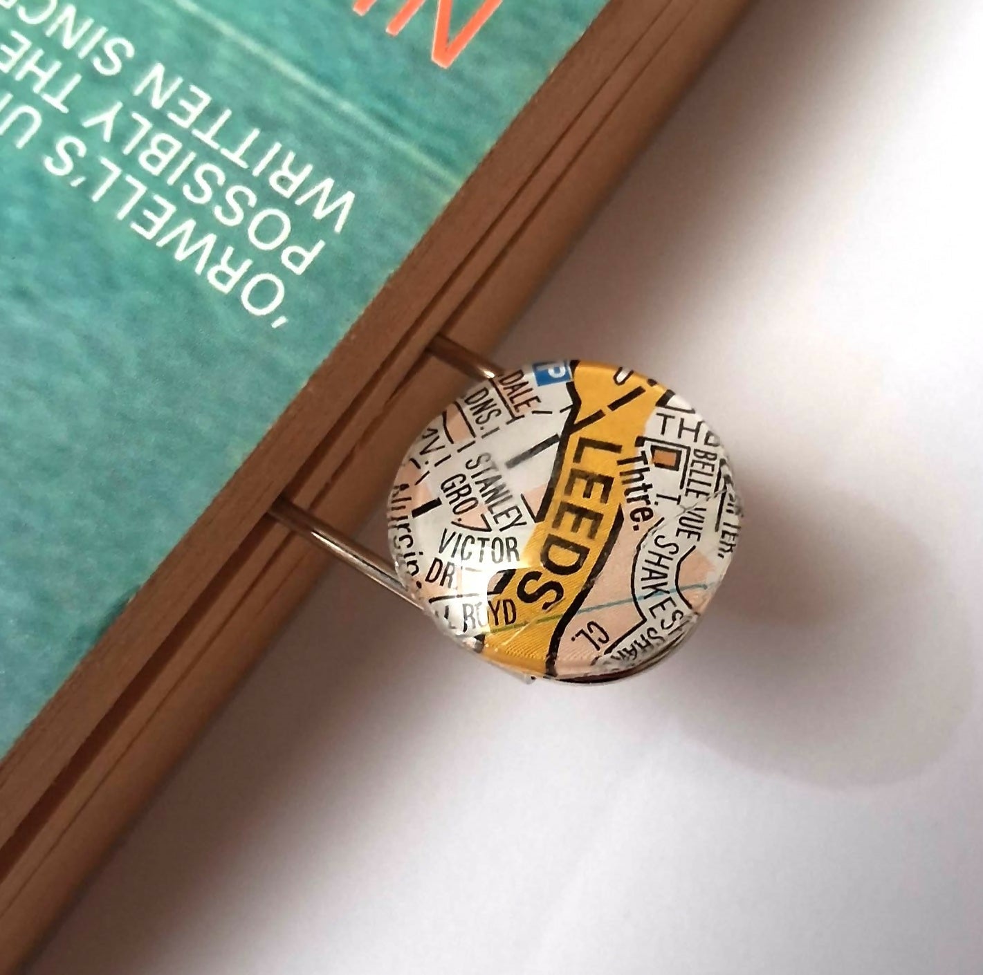 Leeds Map Bookmark