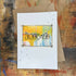 Abstract Awesome Card in Blue