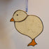 Glass Easter Chick Decoration